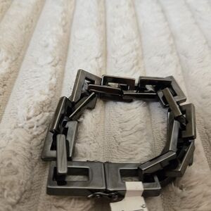 Gunmetal Link Bracelet - Women’s Fashion Bracelet